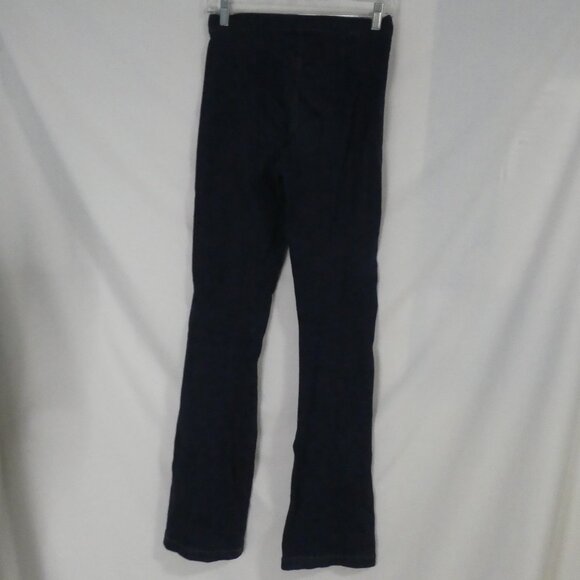 DYNAMITE | size 7 | Dark Blue Denim | Slit Bottoms | Made In Canada - Picture 2 of 16